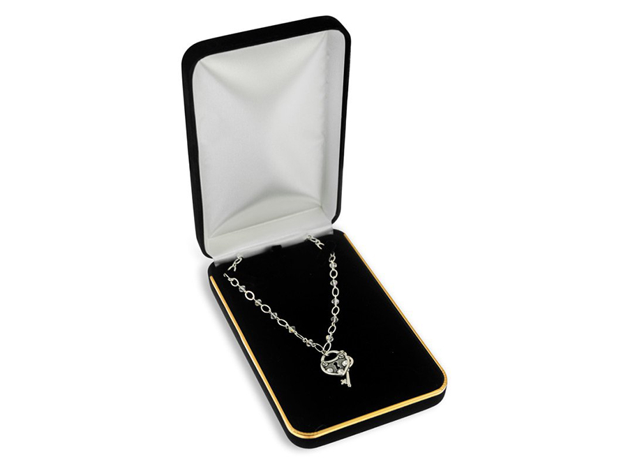 Velvet jewelry box wholesale