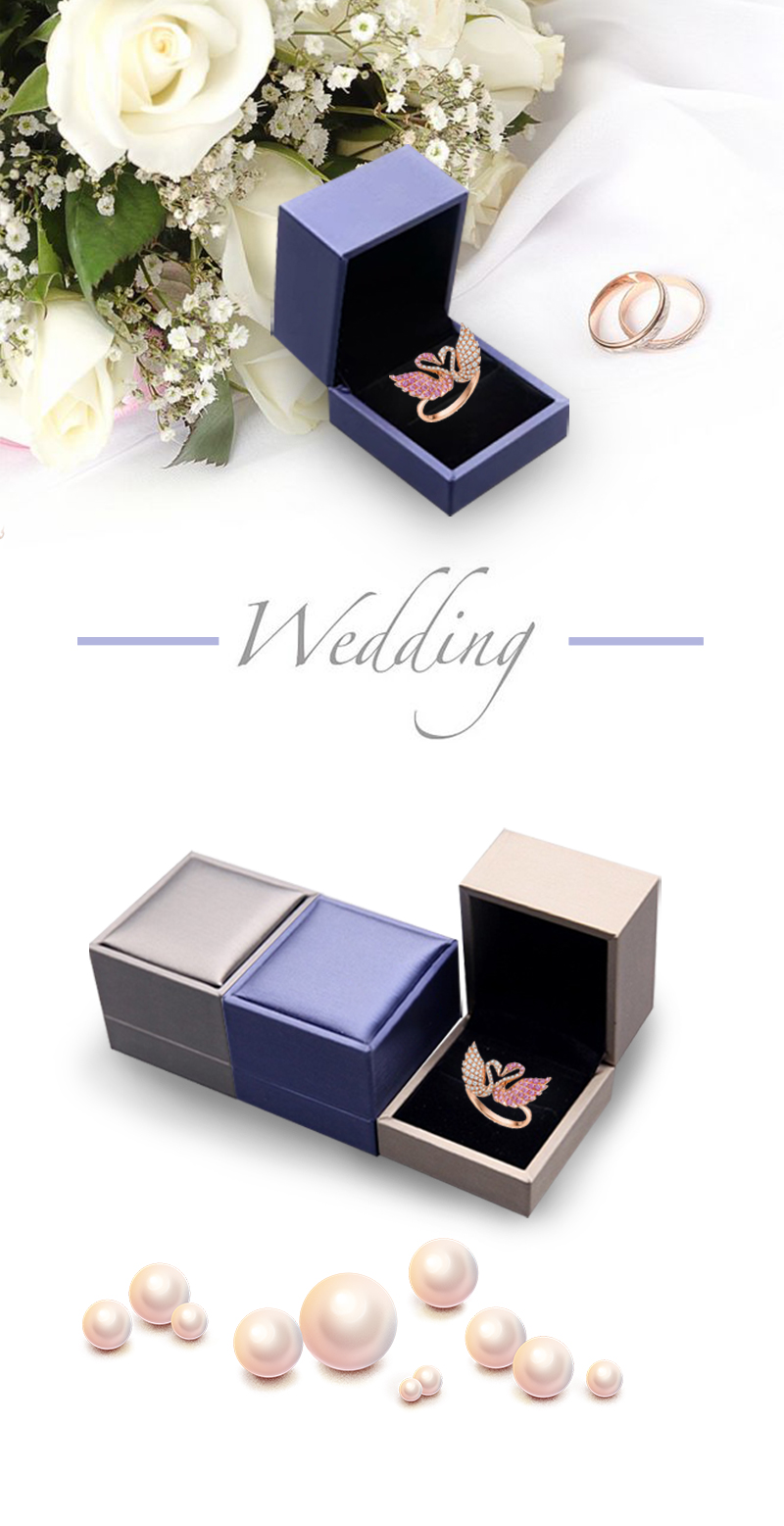 Leatherette ring boxes wholesale