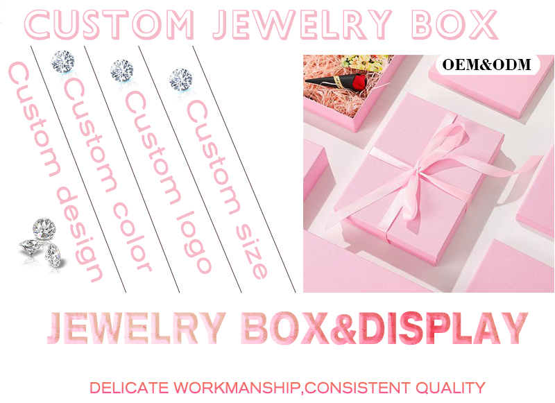 JFB017 cardboard jewellery boxes wholesale