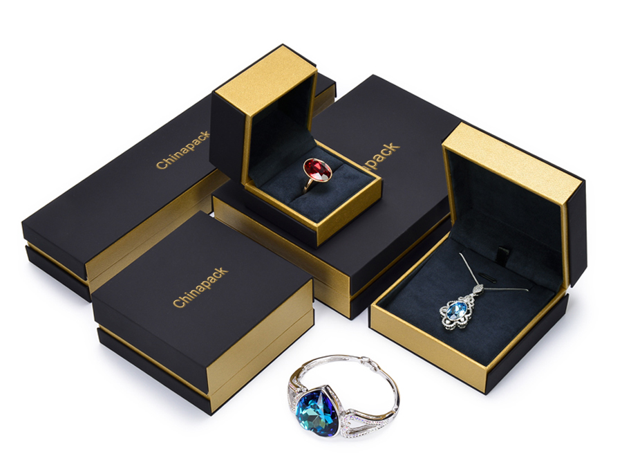 JDB049 black paper jewelry box