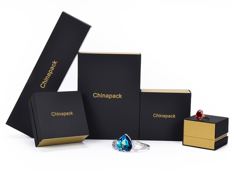 JDB049 black paper jewelry box