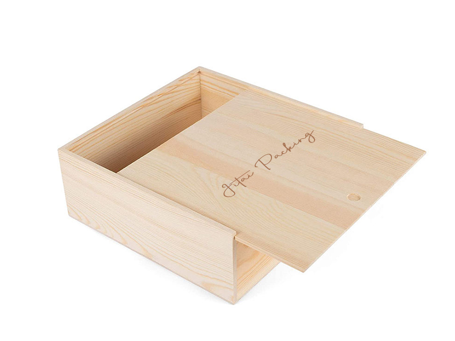JWB061 wood jewelry box vintage