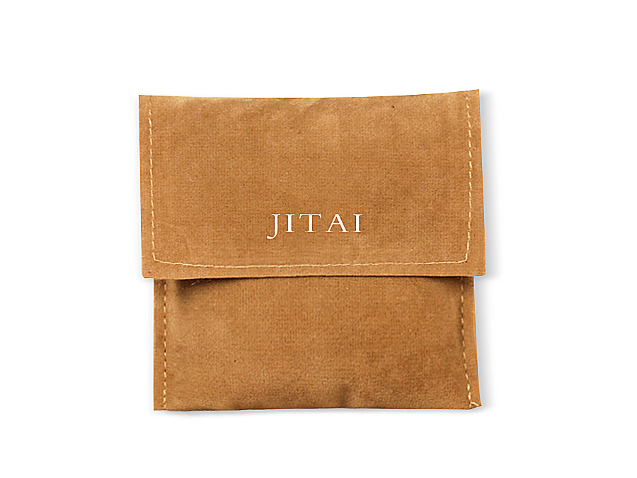 JPF040 Small velvet jewelry bags customized