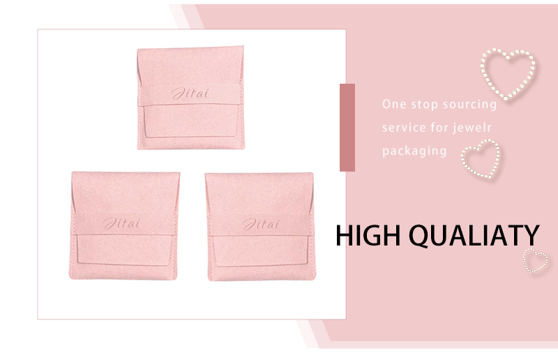 JPF037 Small microfiber jewelry bags