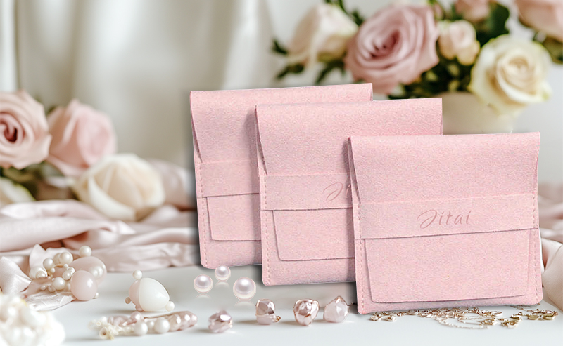 JPF037 Small microfiber jewelry bags