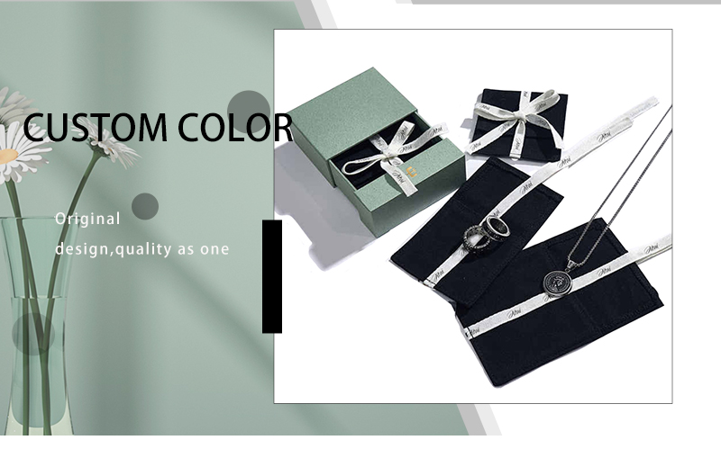 JPF047 Linen jewelry pouch