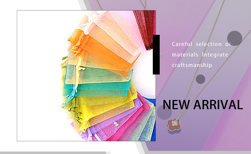 JPD095 Organza drawstring bags