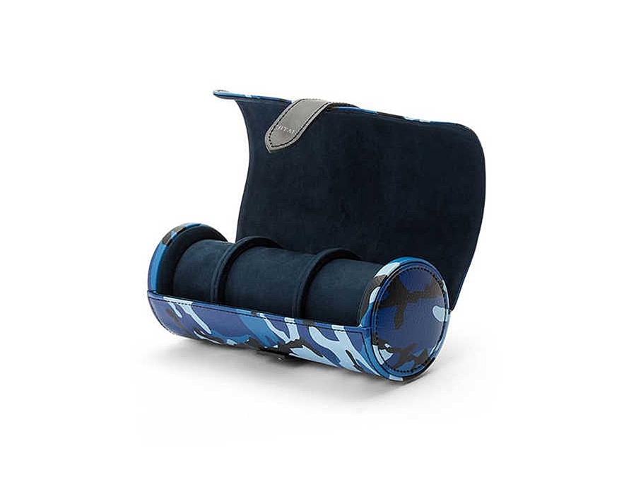 JPF058 leather bag with flap for watch