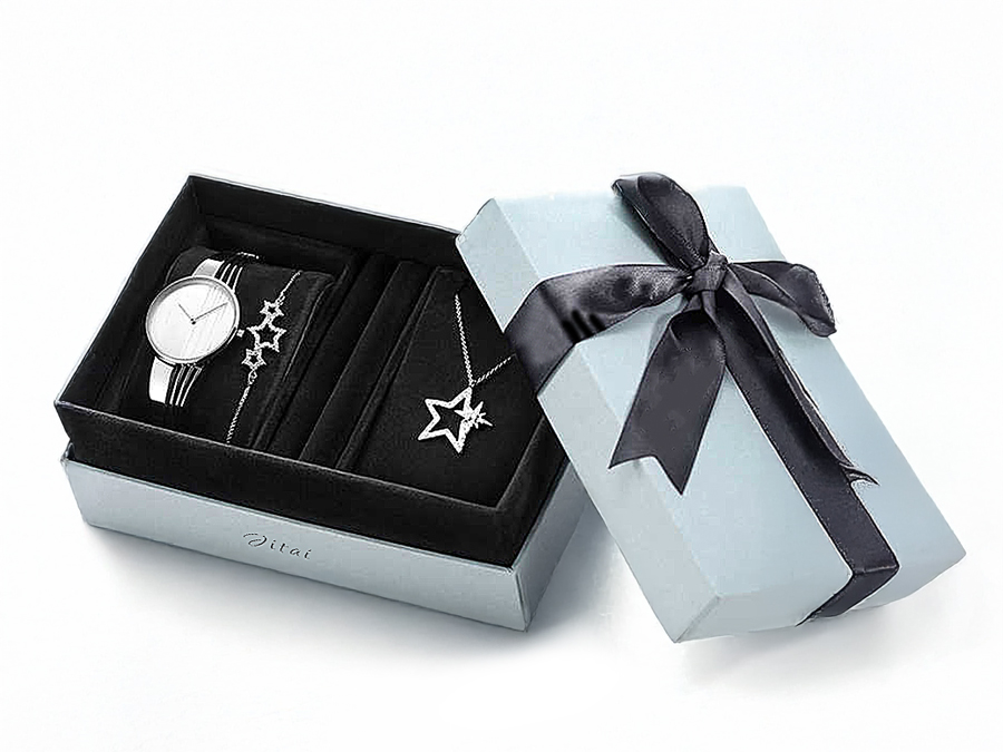 WPP033 blue ribbon watch packing box