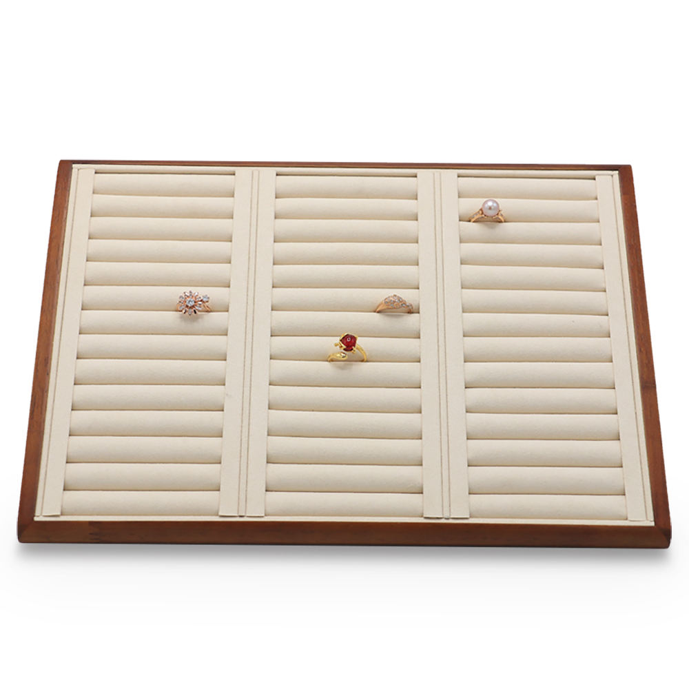 JDT015 wooden jewellery display tray
