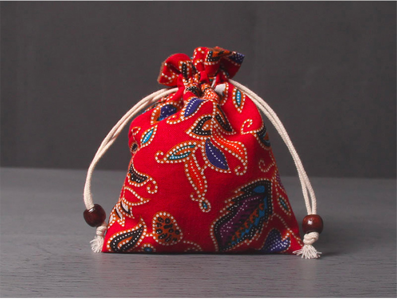 JPD023 jewellery pouch with ethnic style