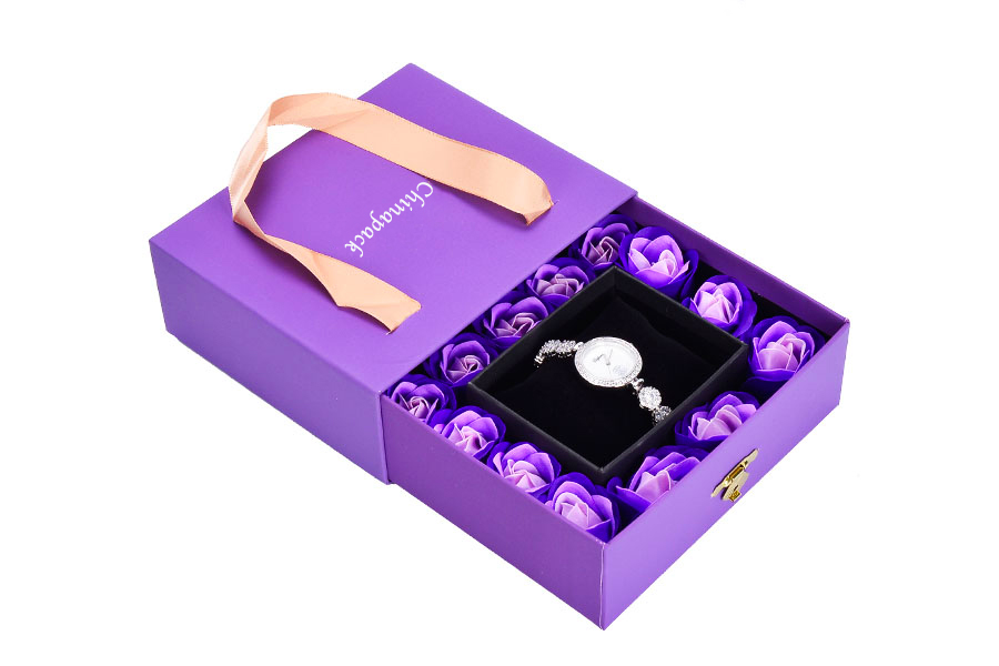WPP001 flower gift watch box