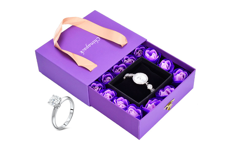 WPP001 flower gift watch box