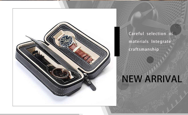 WPB029 logo leather watch box